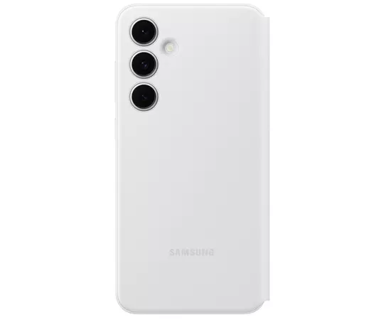 Чехол для мобильного телефона Samsung Smart View Wallet Case Samsung Galaxy S24 FE White (EF-ZS721CWEGWW), изображение 2 Чехол для мобильного телефона Samsung Smart View Wallet Case Samsung Galaxy S24 FE White (EF-ZS721CWEGWW), изображение 2