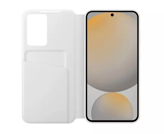 Чехол для мобильного телефона Samsung Smart View Wallet Case Samsung Galaxy S24 FE White (EF-ZS721CWEGWW), изображение 3 Чехол для мобильного телефона Samsung Smart View Wallet Case Samsung Galaxy S24 FE White (EF-ZS721CWEGWW), изображение 3