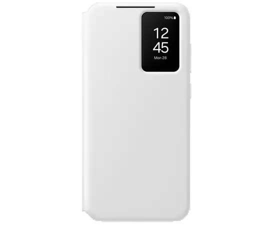 Чохол до мобільного телефона Samsung Smart View Wallet Case Samsung Galaxy S24 FE White (EF-ZS721CWEGWW)