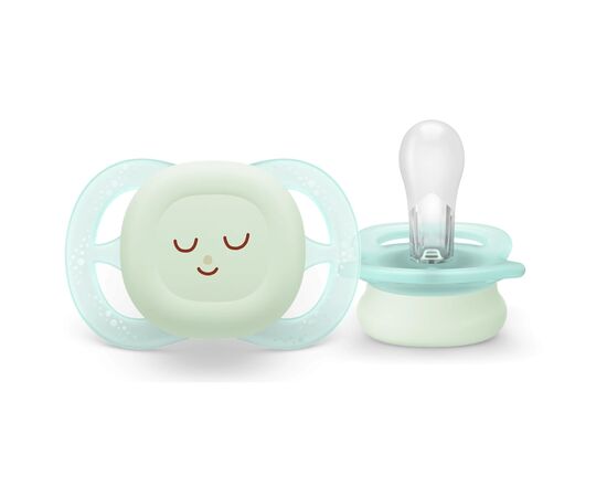 Пустышка Philips AVENT Ultra Air Light, 0+мес 2 шт (SCF075/08), изображение 3 Пустышка Philips AVENT Ultra Air Light, 0+мес 2 шт (SCF075/08), изображение 3