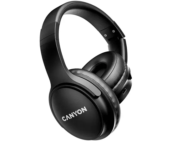 Наушники Canyon OnRiff 4 Bluetooth Black (CNS-CBTHS4B), изображение 3 Наушники Canyon OnRiff 4 Bluetooth Black (CNS-CBTHS4B), изображение 3