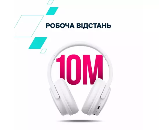 Наушники Canyon OnRiff 4 Bluetooth White (CNS-CBTHS4W), изображение 6 Наушники Canyon OnRiff 4 Bluetooth White (CNS-CBTHS4W), изображение 6