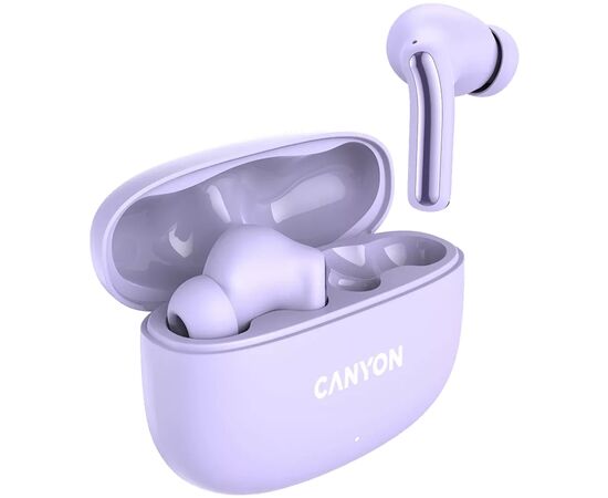 Навушники Canyon OnGo 9 Purple (CNS-TWS9P), зображення 2 Навушники Canyon OnGo 9 Purple (CNS-TWS9P), зображення 2