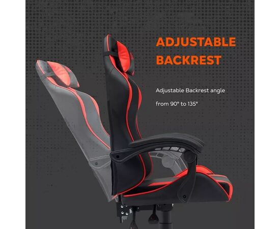 Кресло игровое Canyon Core SGCH2 Black/Red (CNE-SGCH2R), изображение 11 Кресло игровое Canyon Core SGCH2 Black/Red (CNE-SGCH2R), изображение 11