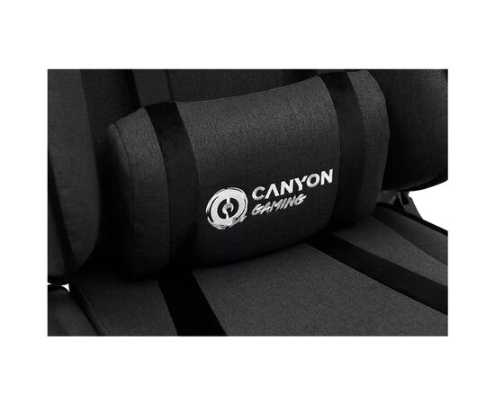 Кресло игровое Canyon Crest FCH01 Fabric Grey (CNS-FCH01), изображение 8 Кресло игровое Canyon Crest FCH01 Fabric Grey (CNS-FCH01), изображение 8