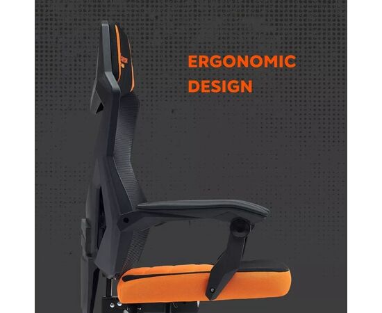 Кресло игровое Canyon Wave MCH02 Mesh Black/Orange (CNE-MCH02), изображение 6 Кресло игровое Canyon Wave MCH02 Mesh Black/Orange (CNE-MCH02), изображение 6