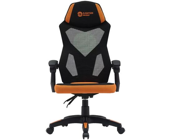 Крісло ігрове Canyon Wave MCH02 Mesh Black/Orange (CNE-MCH02)