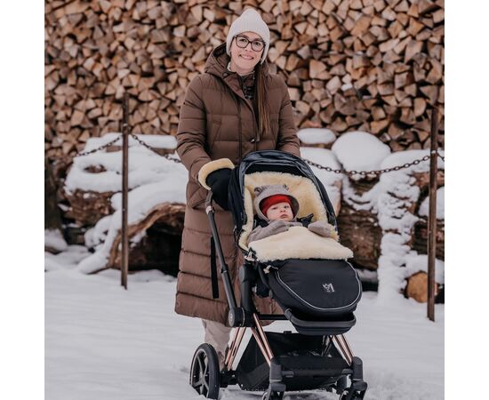 Чехол для ног Kaiser LOVE THE NATURE 2 в 1, зимний, черный (6544525), изображение 9 Чехол для ног Kaiser LOVE THE NATURE 2 в 1, зимний, черный (6544525), изображение 9
