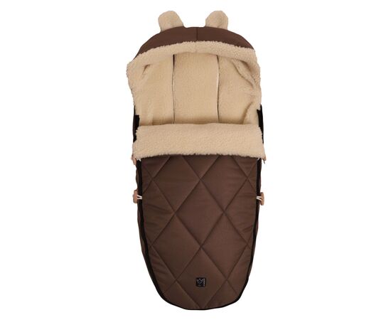 Чехол для ног Kaiser XL EARS WOOL 2 в 1, зимний, шоколадный (6582585), изображение 2 Чехол для ног Kaiser XL EARS WOOL 2 в 1, зимний, шоколадный (6582585), изображение 2