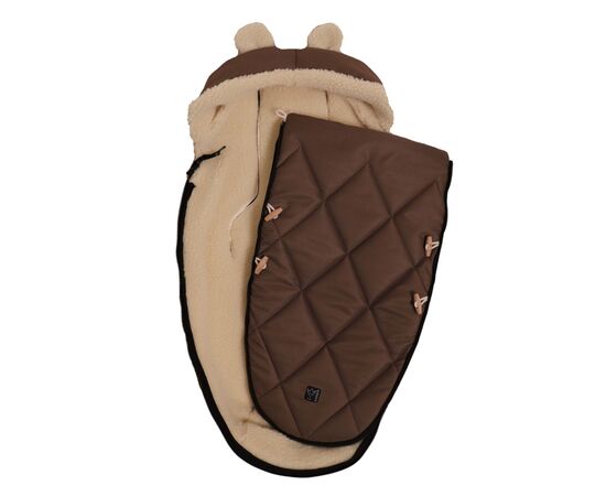 Чехол для ног Kaiser XL EARS WOOL 2 в 1, зимний, шоколадный (6582585), изображение 5 Чехол для ног Kaiser XL EARS WOOL 2 в 1, зимний, шоколадный (6582585), изображение 5
