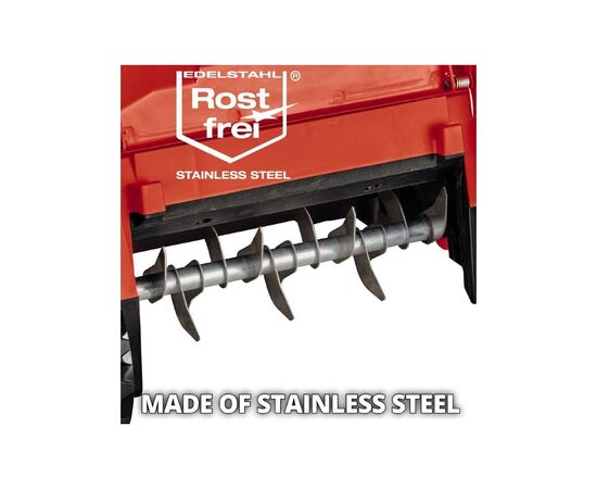 Аэратор Einhell GE-SC 36/35 Li - Solo 36V, 35см, бесщеточный, ножи 16шт (без АКБ и ЗУ) (3420680), изображение 10 Аэратор Einhell GE-SC 36/35 Li - Solo 36V, 35см, бесщеточный, ножи 16шт (без АКБ и ЗУ) (3420680), изображение 10