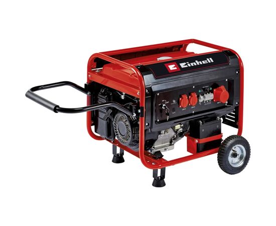 Генератор Einhell TC-PG 65/E5, 230В/380В, 3.6кВт (макс. 6.51кВт), электростарт, 25л, 83кг (4152610)