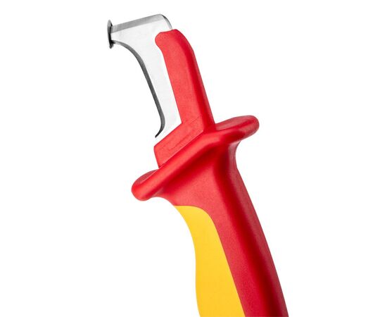 Ніж монтажний Neo Tools діелектричний, 1000V, вигнуте лезо, 180мм (01-553), зображення 4