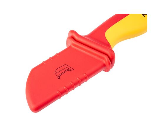 Ніж монтажний Neo Tools діелектричний, 1000V, вигнуте лезо, 180мм (01-553), зображення 6