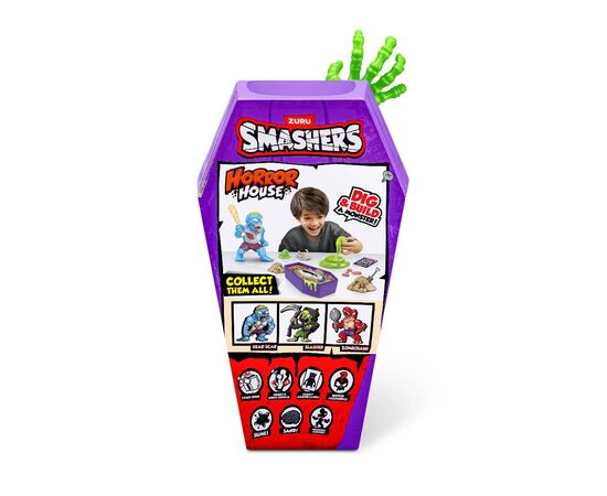 Игровой набор Smashers с аксессуарами Horror House-Medium Reaper/Средний Дом Ужасов- Жнец (74125D), изображение 8 Игровой набор Smashers с аксессуарами Horror House-Medium Reaper/Средний Дом Ужасов- Жнец (74125D), изображение 8