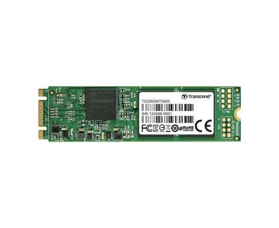 Накопитель SSD M.2 2280 256GB Transcend (TS256GMTS800S)
