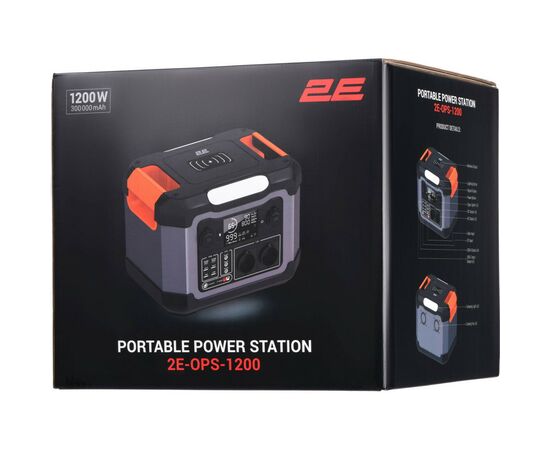 Зарядна станція 2E 2E-OPS-1200, 1200W (2E-OPS-1200), зображення 11 Зарядна станція 2E 2E-OPS-1200, 1200W (2E-OPS-1200), зображення 11
