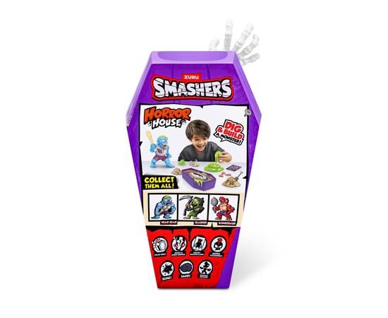Игровой набор Smashers с аксессуарами Horror House-Medium Zombie/Средний Дом Ужасов- Зомби (74125B), изображение 8 Игровой набор Smashers с аксессуарами Horror House-Medium Zombie/Средний Дом Ужасов- Зомби (74125B), изображение 8