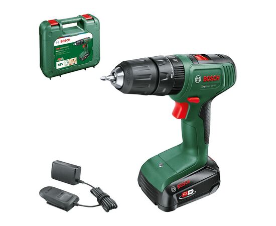 Шуруповерт Bosch EasyImpact 18V-40 18В 1х2Агод 2038Нм 0-4300-1630обхв кейс ЗП 1.4кг (0.603.9D8.107), зображення 2 Шуруповерт Bosch EasyImpact 18V-40 18В 1х2Агод 2038Нм 0-4300-1630обхв кейс ЗП 1.4кг (0.603.9D8.107), зображення 2