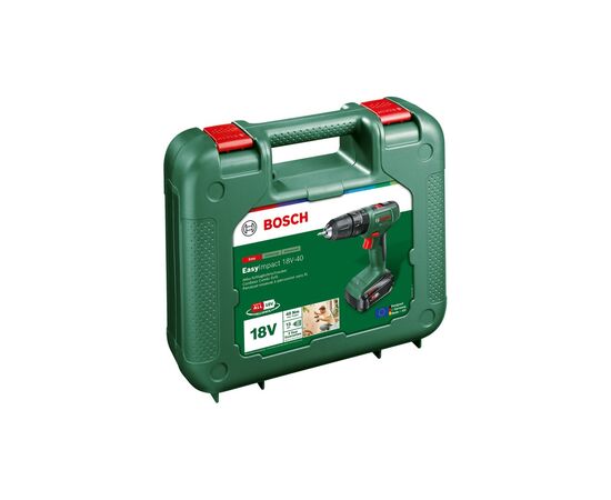 Шуруповерт Bosch EasyImpact 18V-40 18В 2х2Агод 2038Нм 0-4300-1630обхв кейс ЗП 1.4кг (0.603.9D8.108), зображення 3 Шуруповерт Bosch EasyImpact 18V-40 18В 2х2Агод 2038Нм 0-4300-1630обхв кейс ЗП 1.4кг (0.603.9D8.108), зображення 3