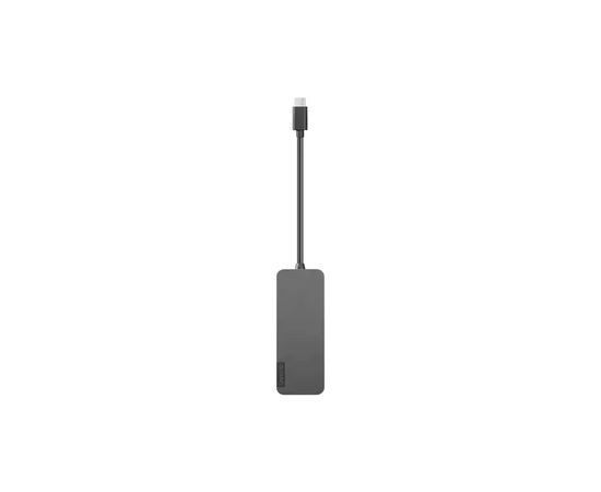 Порт-реплікатор Lenovo USB-C to 4 Port USB-A Hub (4X90X21427), зображення 3 Порт-реплікатор Lenovo USB-C to 4 Port USB-A Hub (4X90X21427), зображення 3