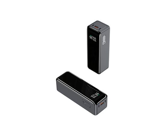 Батарея универсальная Atria 30000mAh PD/3.1/160W(Max)80W+80W, QC/3.0/22.5W (WPD-160S), изображение 2 Батарея универсальная Atria 30000mAh PD/3.1/160W(Max)80W+80W, QC/3.0/22.5W (WPD-160S), изображение 2