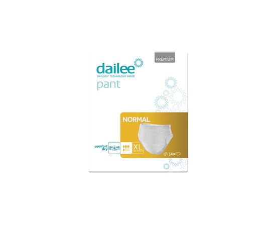 Подгузники для взрослых Dailee Pant Premium Normal XL 14 шт (8595611625657)