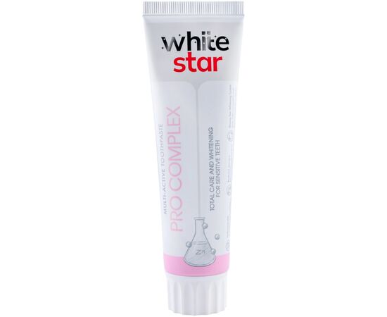 Зубная паста White Star Pro Complex 100 мл (3800237400270), изображение 4 Зубная паста White Star Pro Complex 100 мл (3800237400270), изображение 4