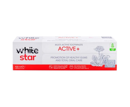 Зубная паста White Star Active+ 100 мл (3800237400324)