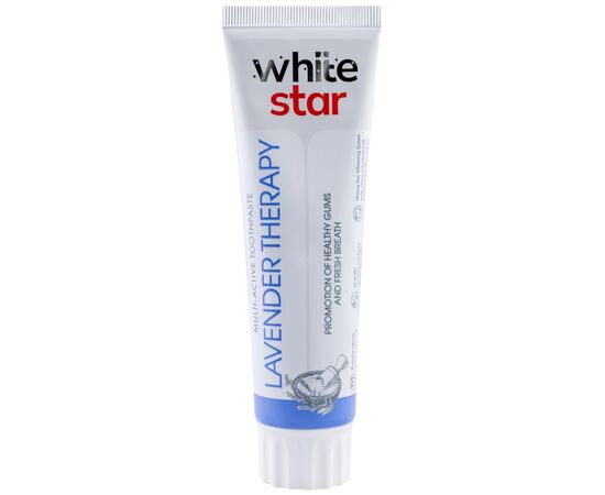 Зубная паста White Star Lavender Therapy 100 мл (3800237400331), изображение 4 Зубная паста White Star Lavender Therapy 100 мл (3800237400331), изображение 4