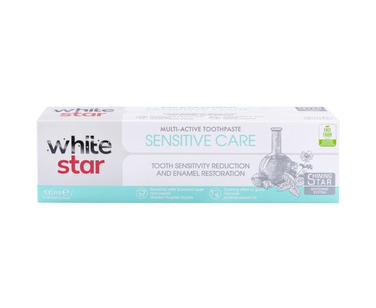 Зубная паста White Star Sensitive Care 100 мл (3800237400287), изображение 2 Зубная паста White Star Sensitive Care 100 мл (3800237400287), изображение 2