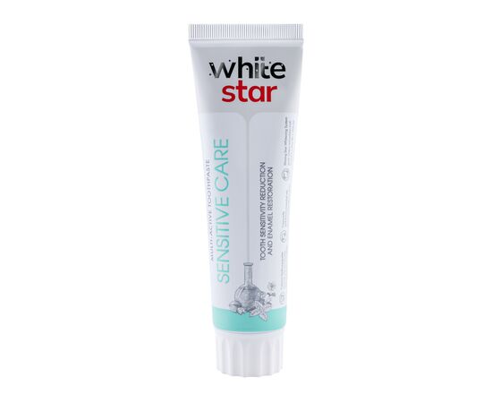Зубная паста White Star Sensitive Care 100 мл (3800237400287), изображение 4 Зубная паста White Star Sensitive Care 100 мл (3800237400287), изображение 4