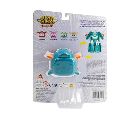 Трансформер Super Wings Transforming Super Pet Тино любимец (Tino pet) (EU770643), изображение 8 Трансформер Super Wings Transforming Super Pet Тино любимец (Tino pet) (EU770643), изображение 8