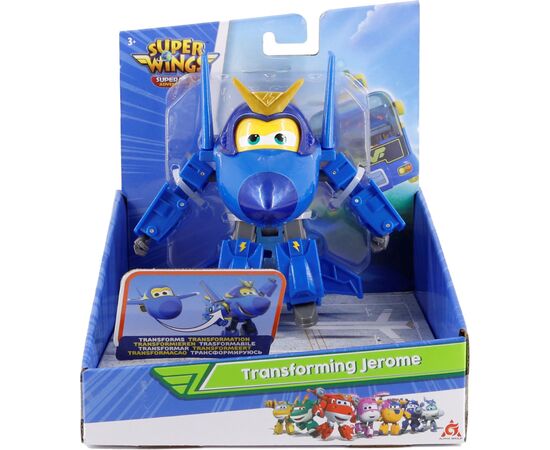 Трансформер Super Wings Transforming Джером (Jerome) (EU770230), изображение 10 Трансформер Super Wings Transforming Джером (Jerome) (EU770230), изображение 10