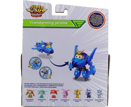 Трансформер Super Wings Transforming Джером (Jerome) (EU770230), изображение 12 Трансформер Super Wings Transforming Джером (Jerome) (EU770230), изображение 12