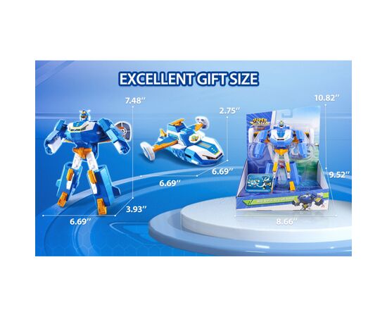 Трансформер Super Wings Мини Воздушная База Робот (EU760288), изображение 5 Трансформер Super Wings Мини Воздушная База Робот (EU760288), изображение 5