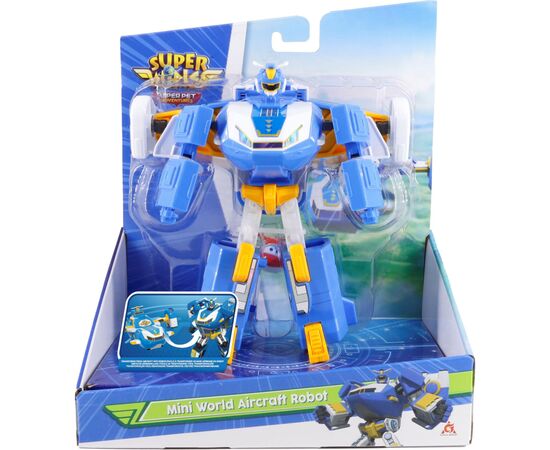Трансформер Super Wings Мини Воздушная База Робот (EU760288), изображение 9 Трансформер Super Wings Мини Воздушная База Робот (EU760288), изображение 9