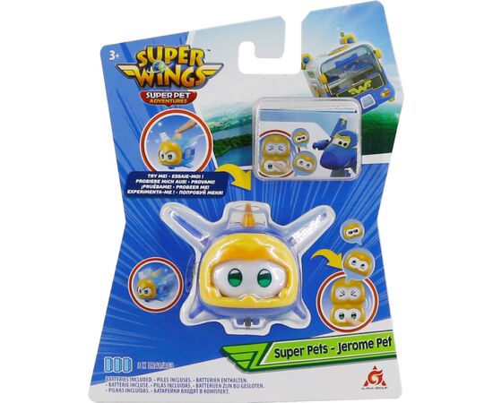 Фигурка Super Wings Super Pet Джером питомец (Jerome pet), светло (EU770413), изображение 10