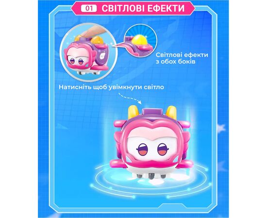 Фігурка Super Wings Super Pet Еллі улюбленець (Ellie pet), світло (EU770419), зображення 3