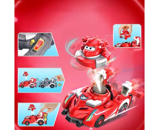 Игровой набор Super Wings Spinning Vehicle Джетт (Jett) (EU770310), изображение 2