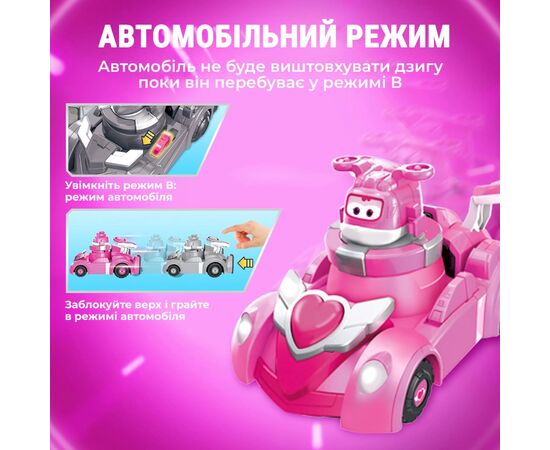 Игровой набор Super Wings Spinning Vehicle Диззи (Dizzy) (EU770340), изображение 3 Игровой набор Super Wings Spinning Vehicle Диззи (Dizzy) (EU770340), изображение 3