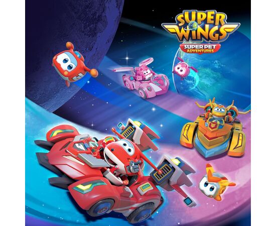 Игровой набор Super Wings Spinning Vehicle Диззи (Dizzy) (EU770340), изображение 5 Игровой набор Super Wings Spinning Vehicle Диззи (Dizzy) (EU770340), изображение 5