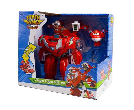 Игровой набор Super Wings Super Robot Suit Джетт (Jett) (EU770351), изображение 4