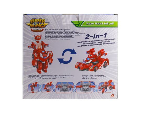 Игровой набор Super Wings Super Robot Suit Джетт (Jett) (EU770351), изображение 5