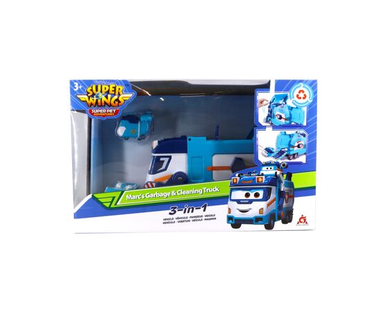 Игровой набор Super Wings Грузовик Марка для мусора и уборки грузовика и уборки (EU770854), изображение 7 Игровой набор Super Wings Грузовик Марка для мусора и уборки грузовика и уборки (EU770854), изображение 7