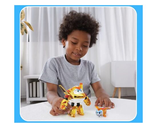 Трансформер Super Wings Transforming Золотой Мальчик и любимец (Golden Boy & Pet) (EU770441), изображение 12 Трансформер Super Wings Transforming Золотой Мальчик и любимец (Golden Boy & Pet) (EU770441), изображение 12