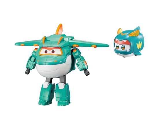Трансформер Super Wings Transforming Тіно і улюбленець (Tino & Pet) (EU770447)