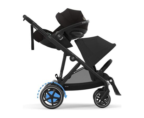 Коляска Cybex eGazelle S BLK Moon Black (524000517), изображение 3 Коляска Cybex eGazelle S BLK Moon Black (524000517), изображение 3