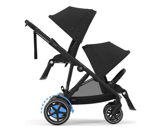Коляска Cybex eGazelle S BLK Moon Black (524000517), изображение 4 Коляска Cybex eGazelle S BLK Moon Black (524000517), изображение 4