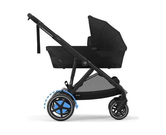 Коляска Cybex eGazelle S BLK Moon Black (524000517)